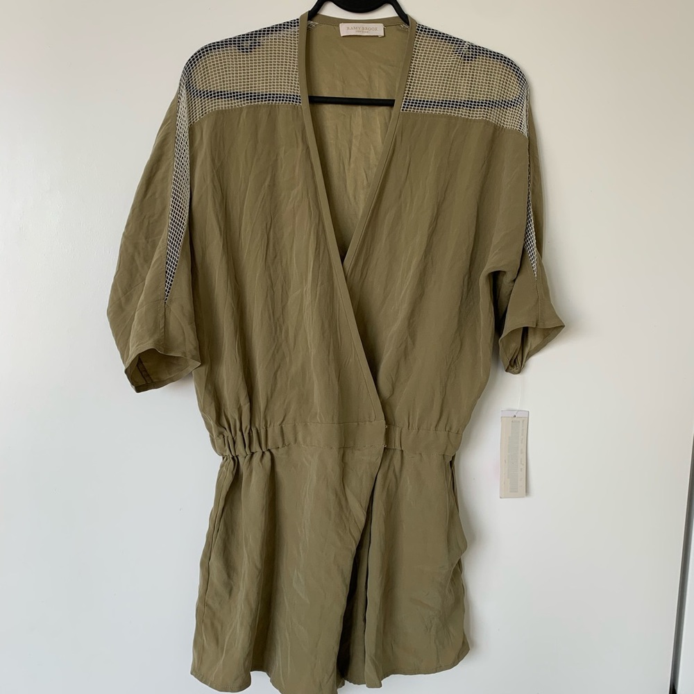 *SUPER SALE* Ramy Brook Dottie Romper - stretch silk